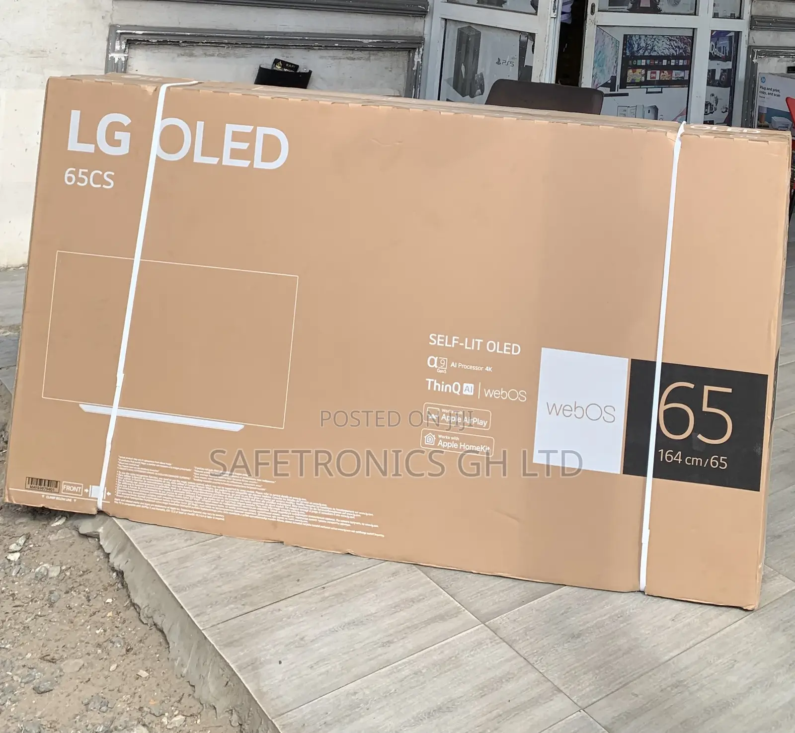 Perfect-Picture LG Android Frameless Oled 65CS 4K TV