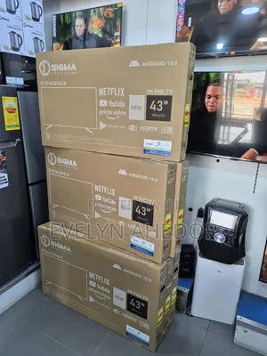 2026 Model if Sigma 43 Inches Smart Android TV