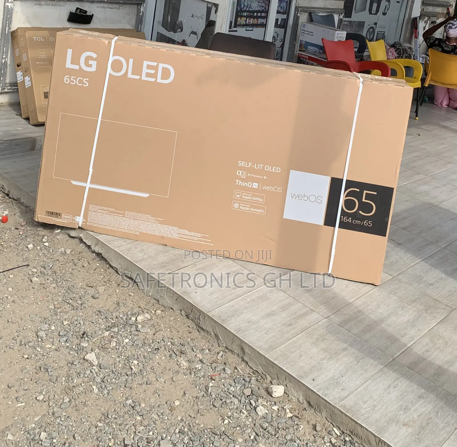 4K Oled LG 65 Inch (Display Quality) 65CS Android Frameless TV