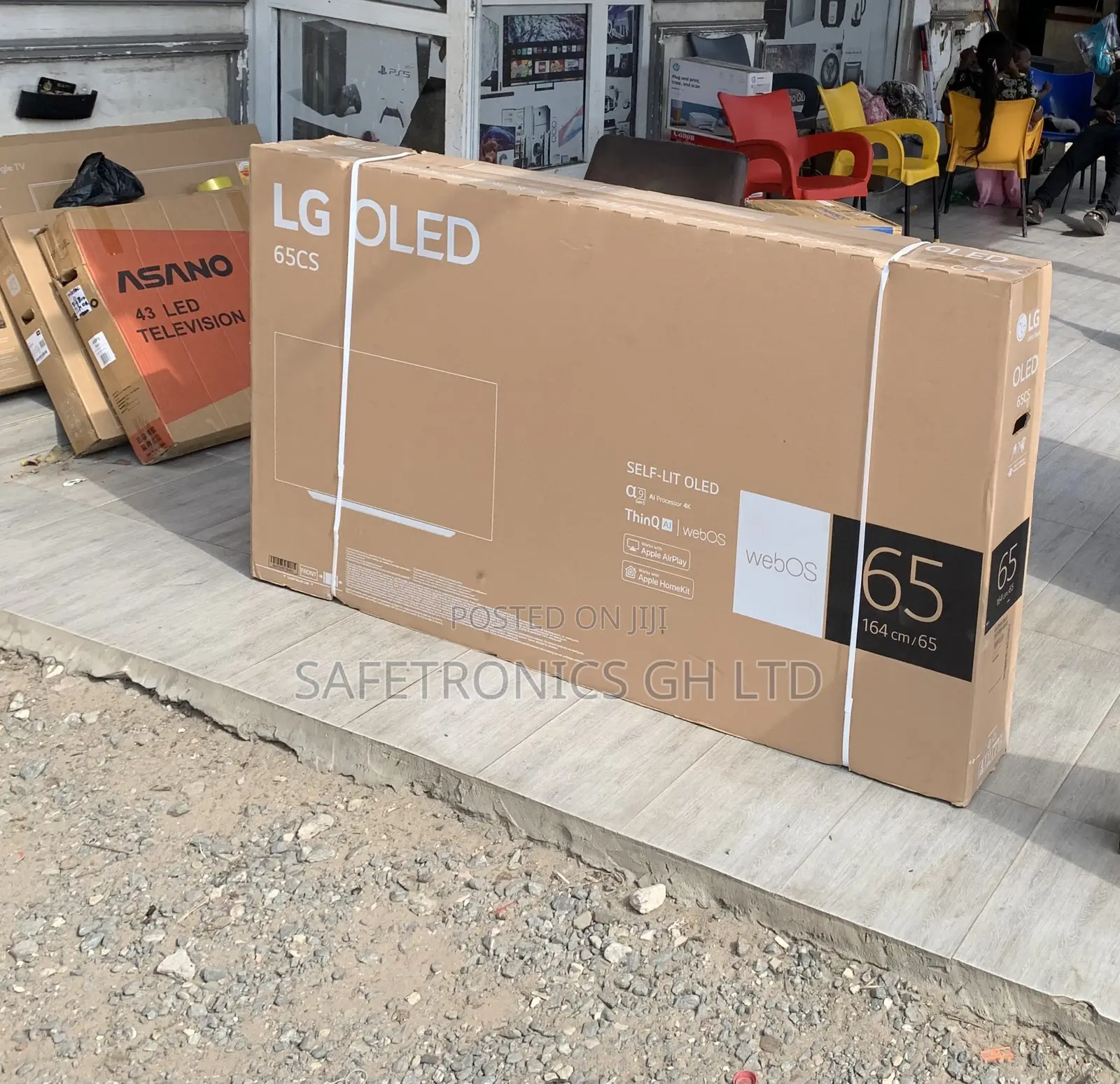 Shop Android 4K 65 Inch LG Ultra-Clear Frameless 65CS TV