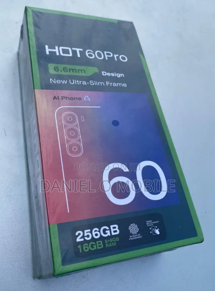 New Infinix Hot 60 Pro+ 256 GB Blue