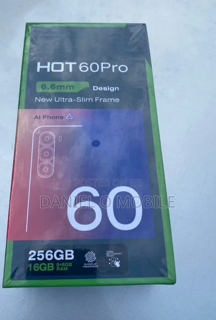 New Infinix Hot 60 Pro+ 256 GB Blue