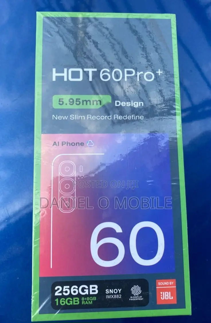 New Infinix Hot 60 Pro+ 256 GB Blue