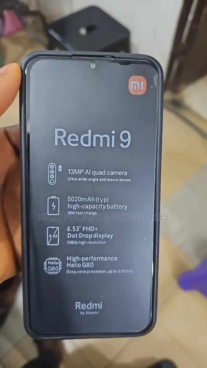 Xiaomi Redmi 9 64 GB Black