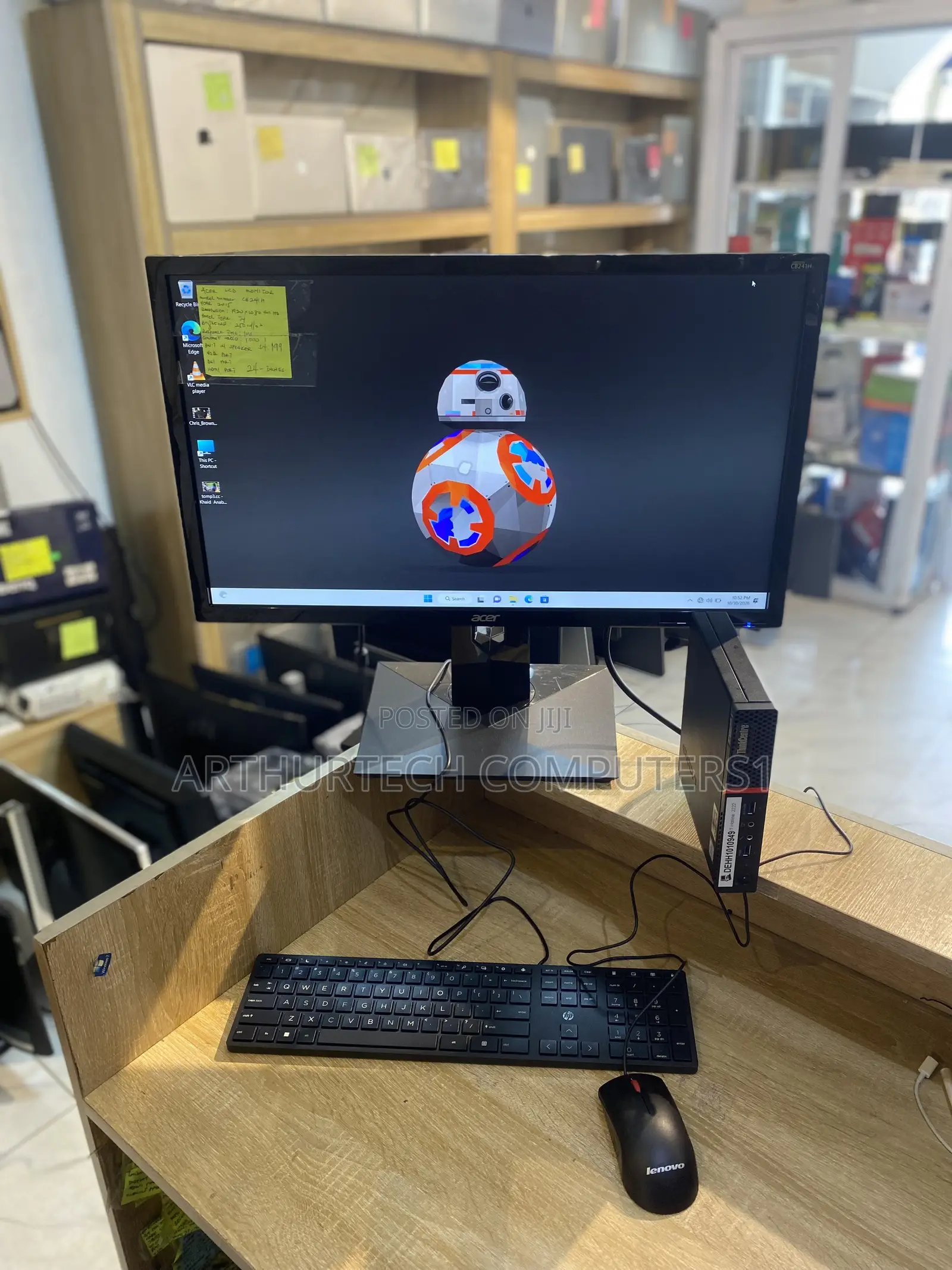 Desktop Computer Lenovo ThinkCentre M900 8GB Intel Core i5 SSD 128GB