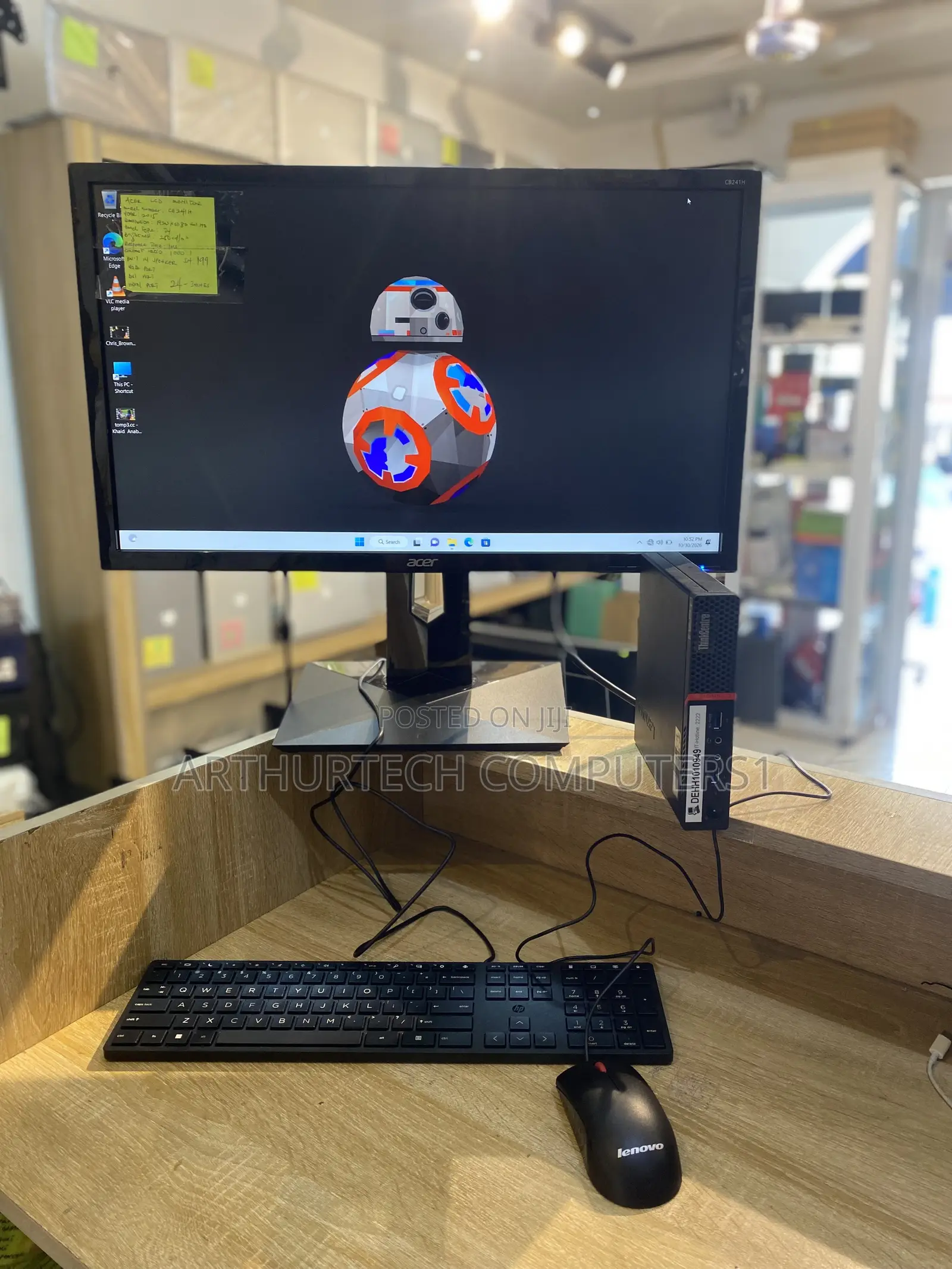 Desktop Computer Lenovo ThinkCentre M900 8GB Intel Core i5 SSD 128GB
