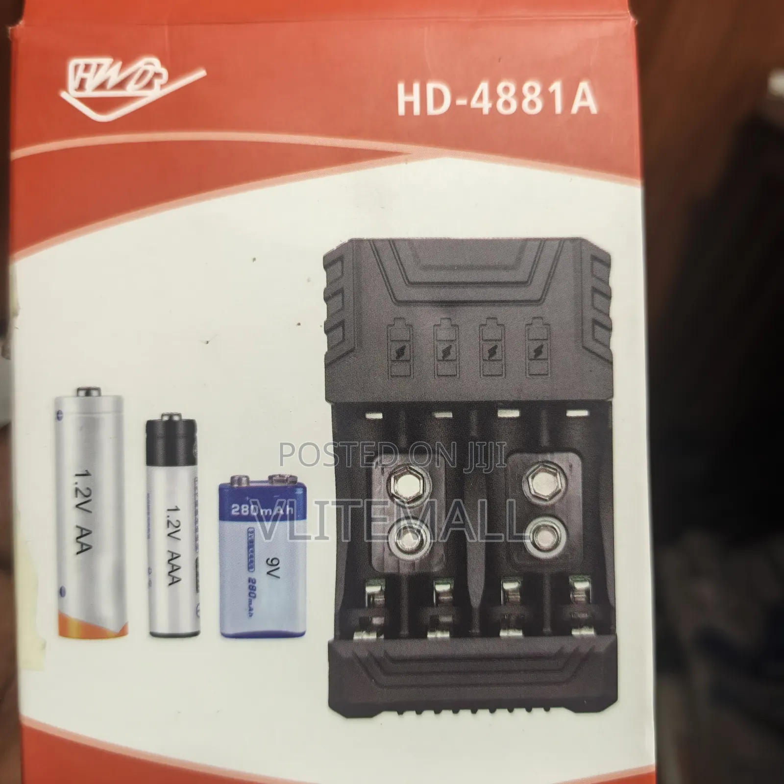 PUJIMAX 4slot Battery Charger