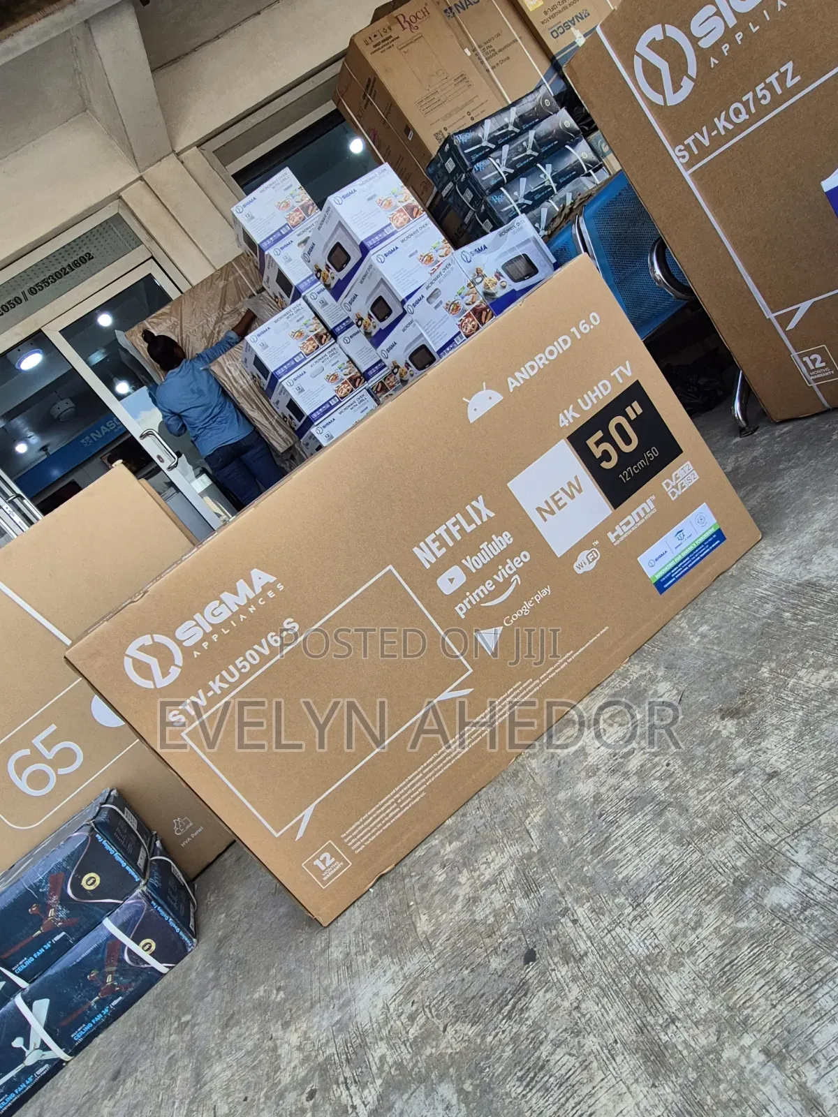 Edgeless and Affordable Latest Version of Sigma 50 Inches