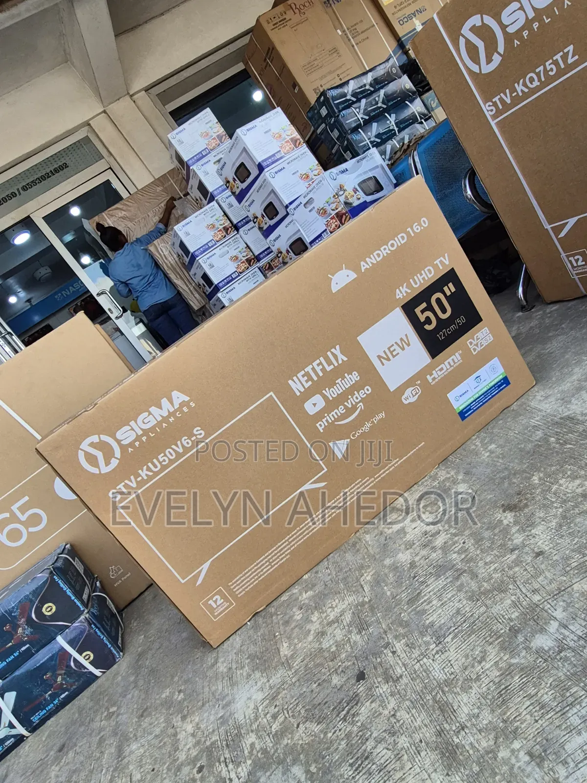Edgeless and Affordable Latest Version of Sigma 50 Inches