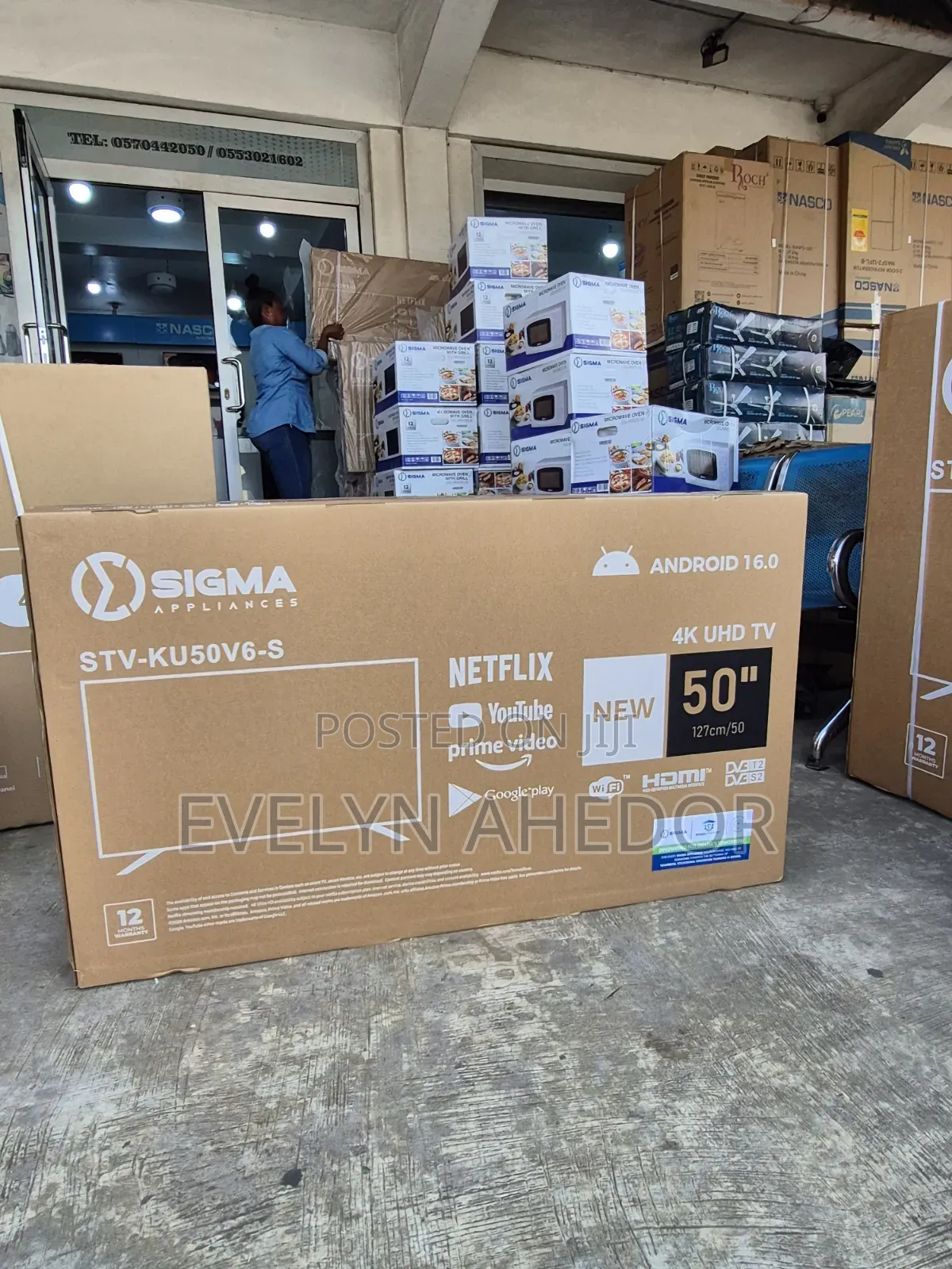 Edgeless and Affordable Latest Version of Sigma 50 Inches