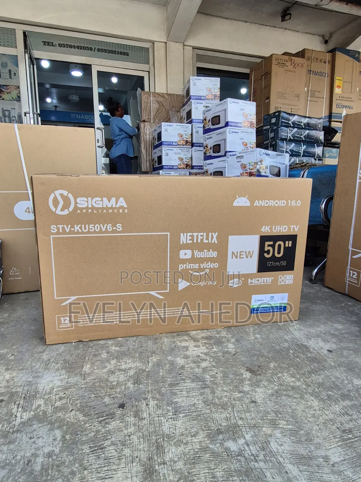 Edgeless and Affordable Latest Version of Sigma 50 Inches