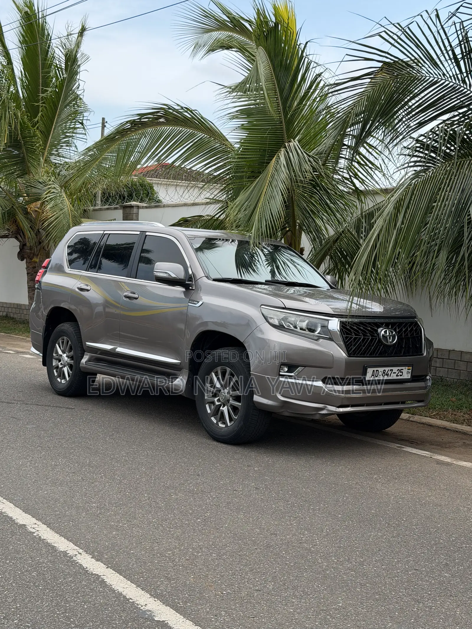 Toyota Land Cruiser Prado 2010 Brown