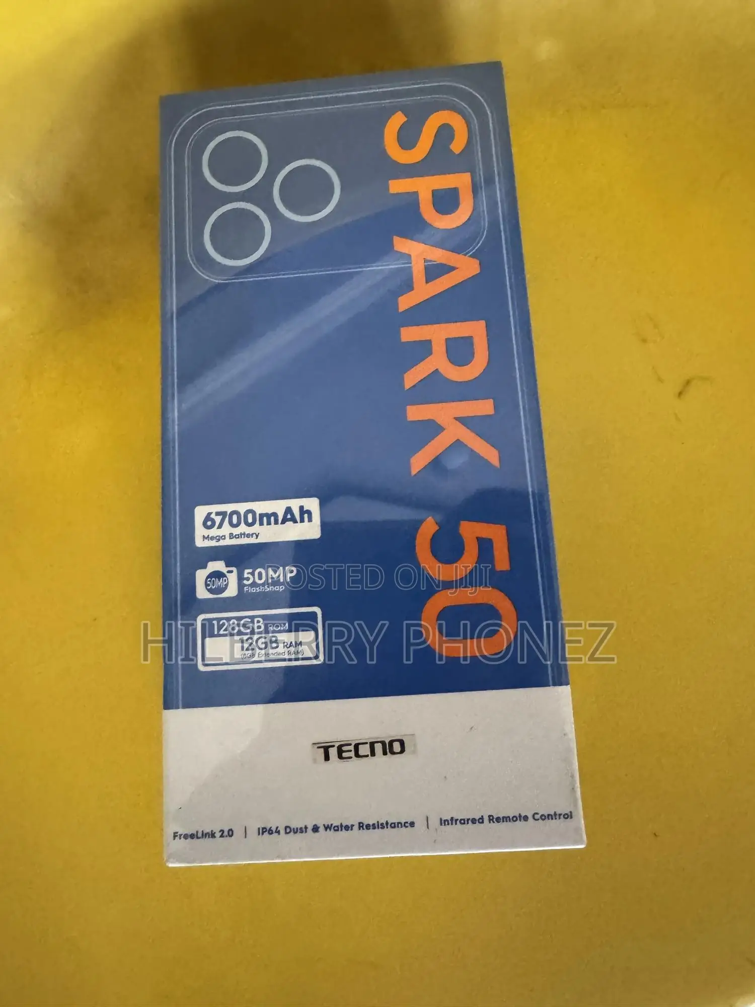 New Tecno Spark 50 128 GB Blue