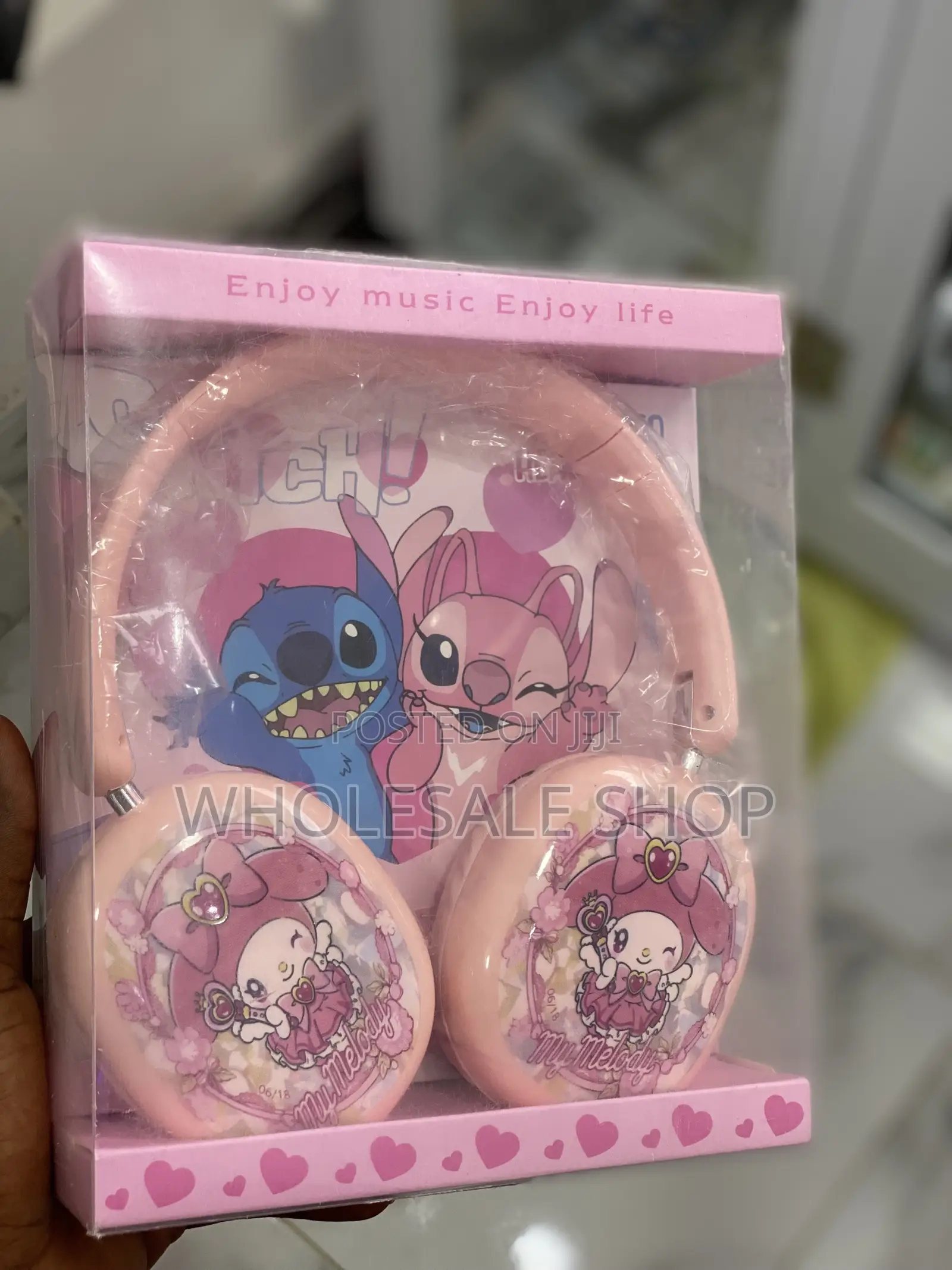 Pink Headphones