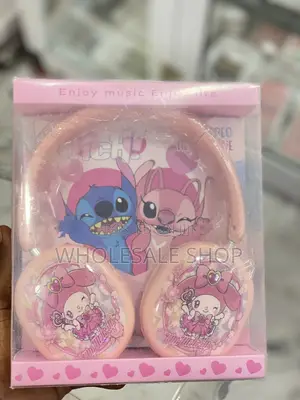 Pink Headphones