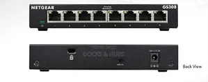 NetGear 8-Port Gigabit Ethernet Unmanaged Switch (Gs108)