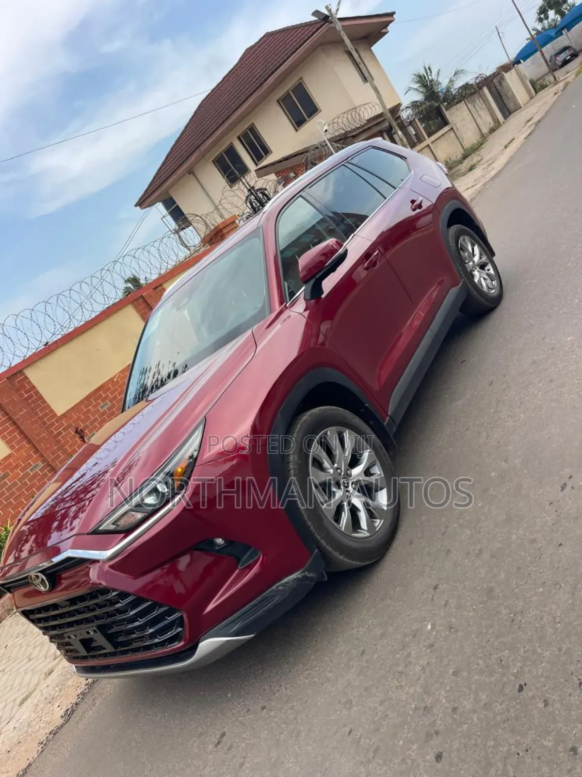 Toyota Grand Highlander Limited AWD 2024 Burgundy