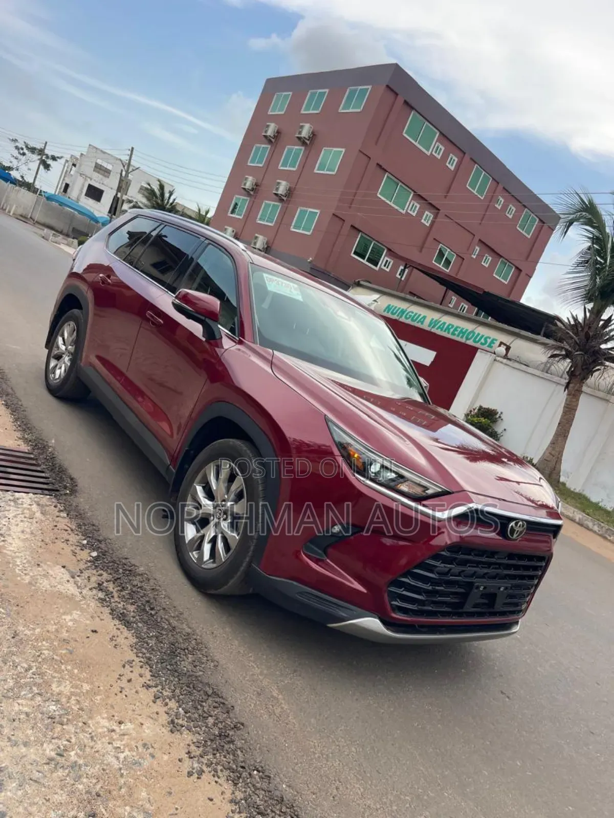 Toyota Grand Highlander Limited AWD 2024 Burgundy