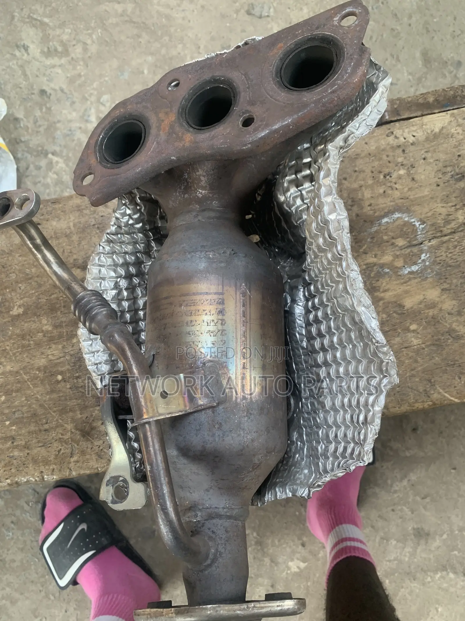 Toyota Vitz Three Plugs Catalysts Convetors