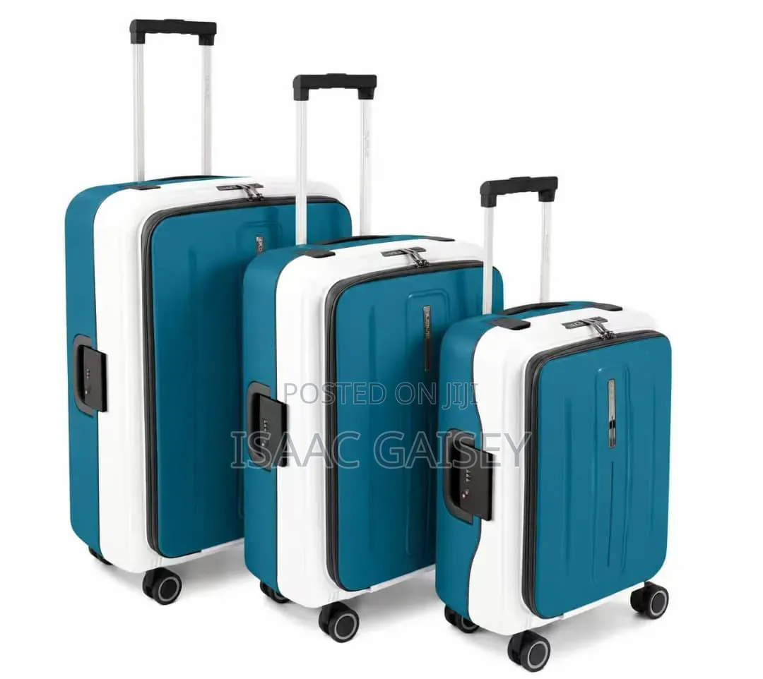 Premium Quality Executive 3-Piece Zipless Luggage Set
