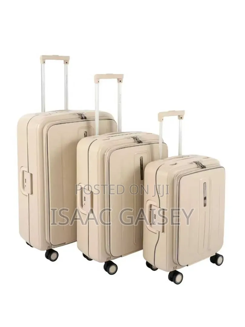 Premium Quality Executive 3-Piece Zipless Luggage Set
