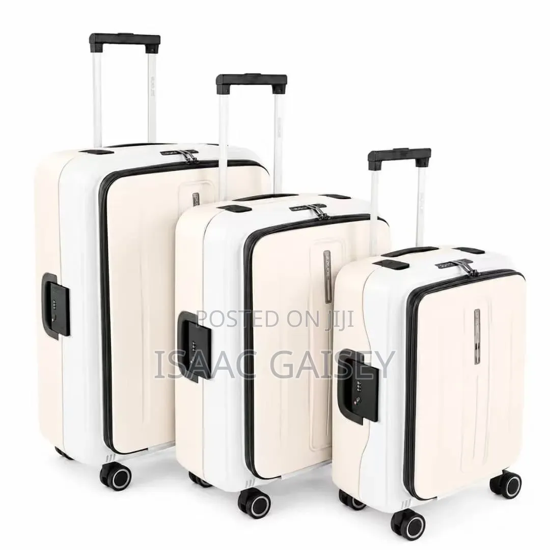 Premium Quality Executive 3-Piece Zipless Luggage Set