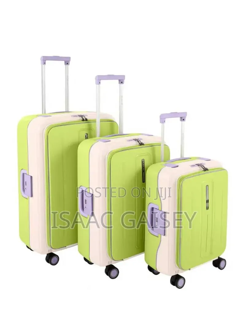 3-Piece Premium Quality/Durable Zipless Luggage Set