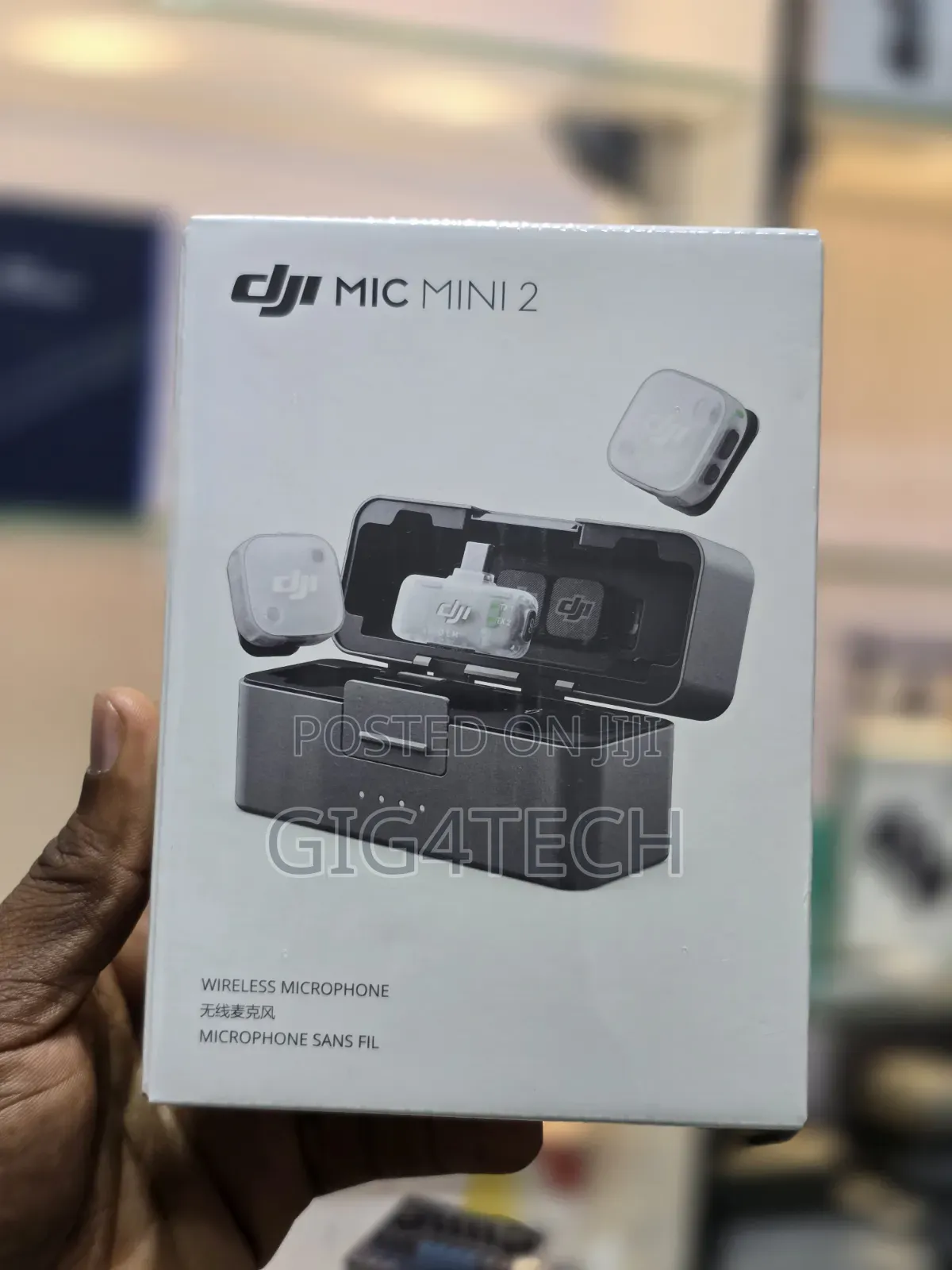 DJI Mic Mini 2 USB-C (2 TX + 1 Mobile RX + CC) Wireless Microphone