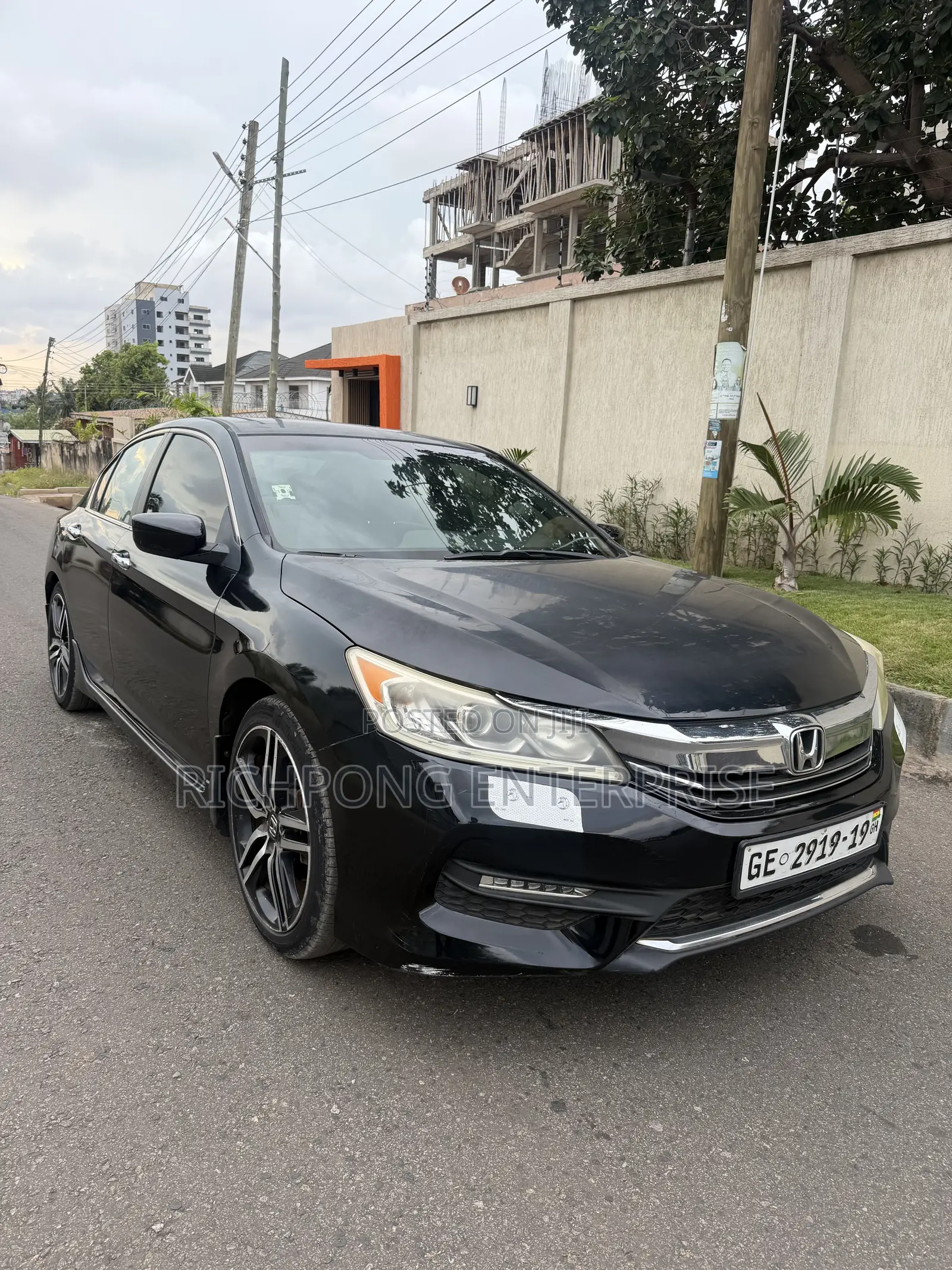 Honda Accord Sport 4dr Sedan FWD (2.4L 4cyl 2A) 2016 Black