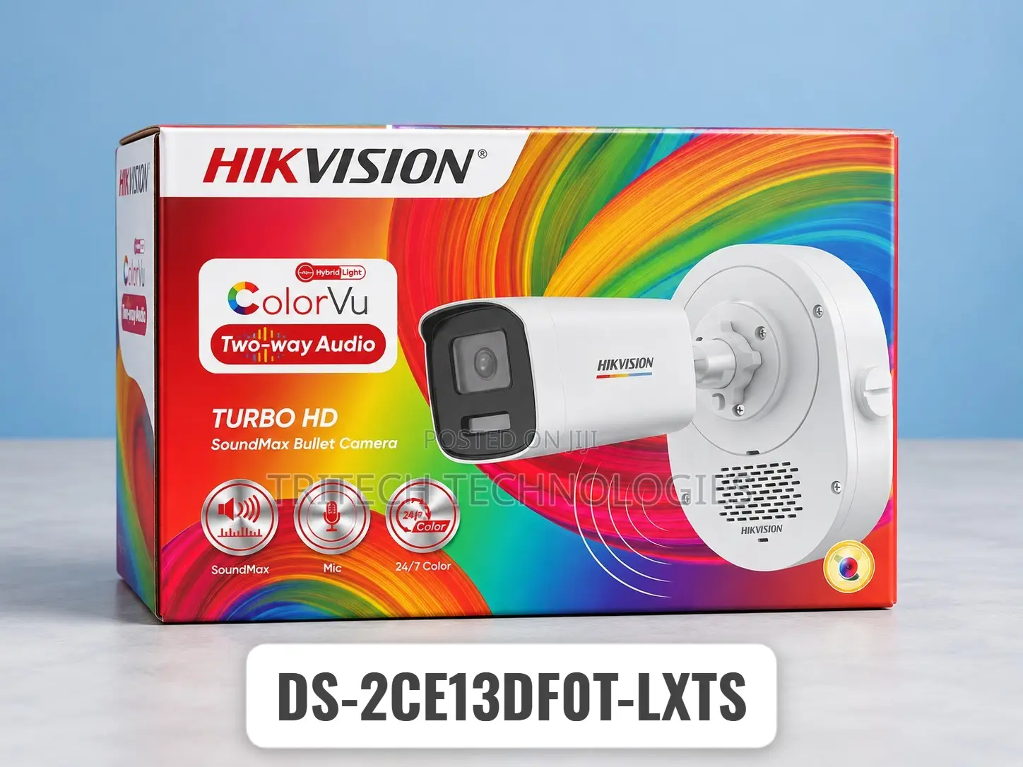 HIKVISION DS-2CE13DF0T-LXTS2MP SoundMax Two Way Audio & Siren Fixed