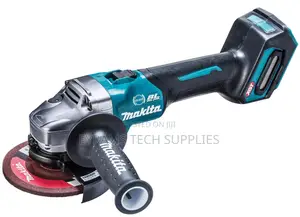 Makita 40Vmax 125mm Angle Grinder With Wireless Dust Collection