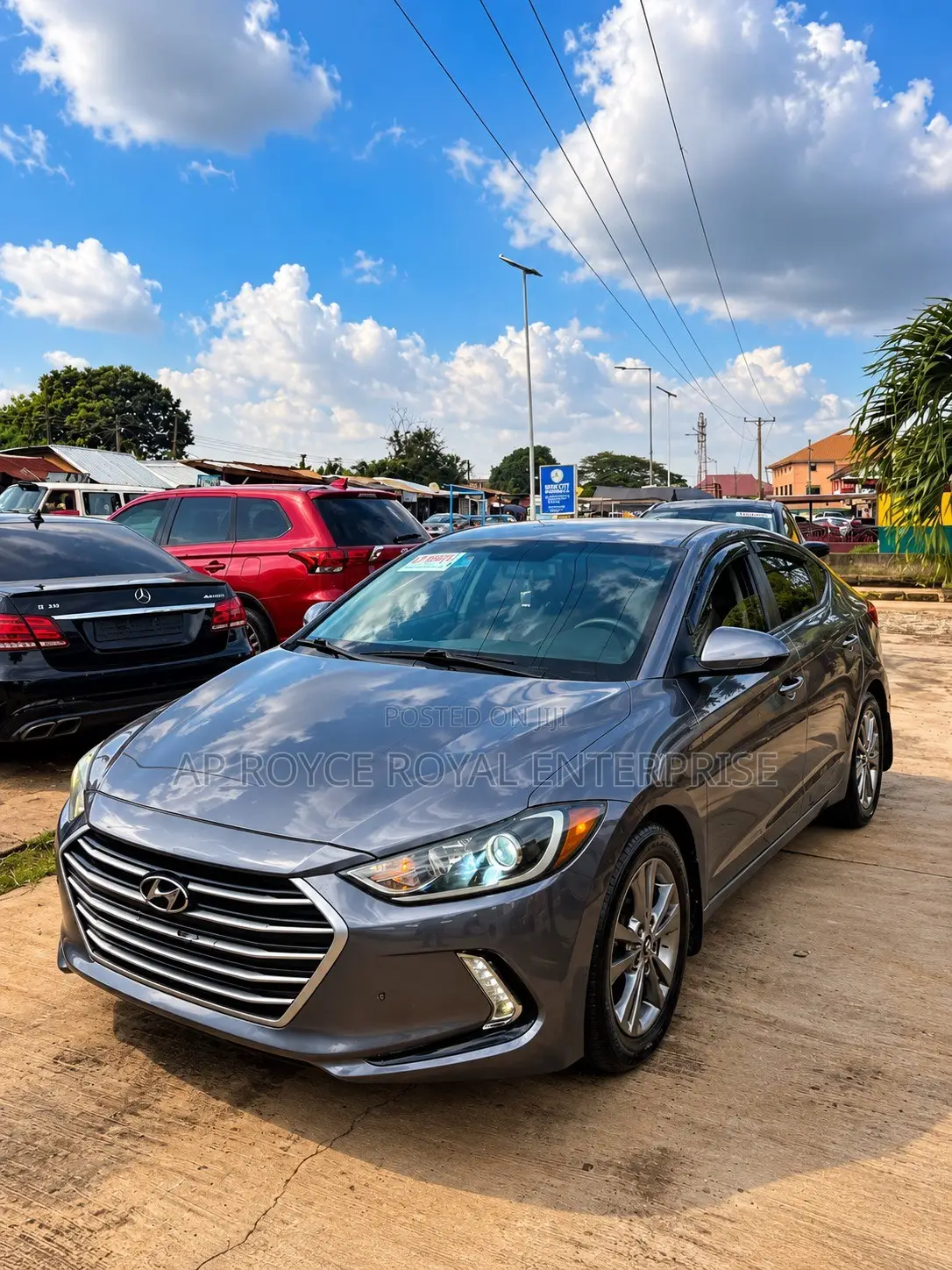 Hyundai Elantra Sport Sedan FWD (1.6L 4cyl 6M) 2017 Gray