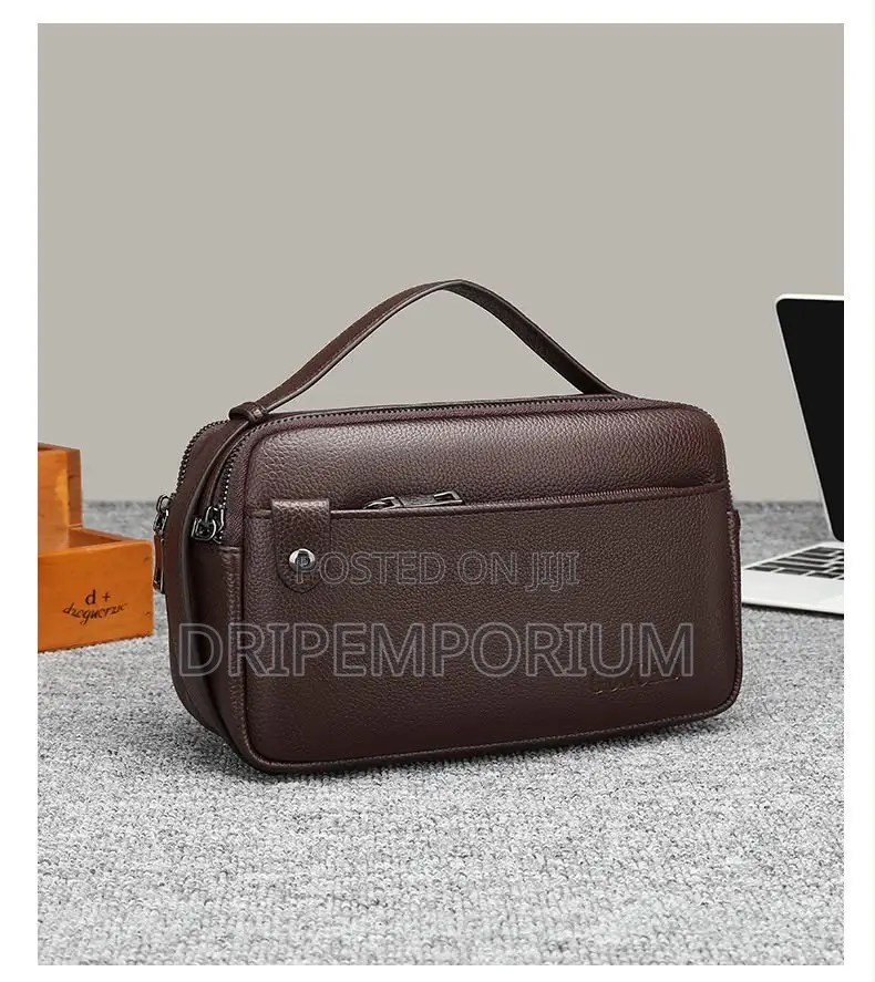 Big Man Leather Clutch