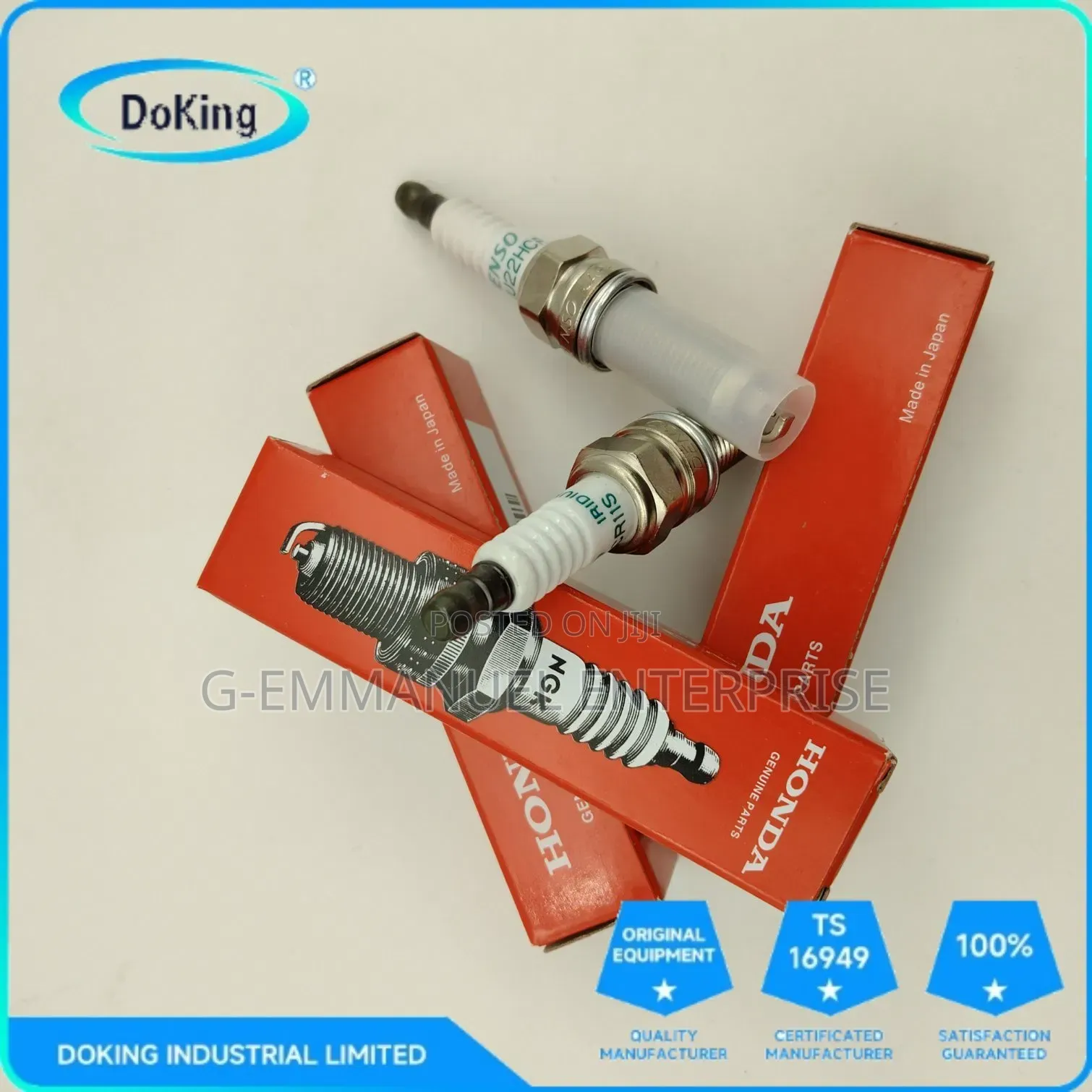 12290-59b-003. 2016-18 Honda Civic 1.5T Spark Plugs. Original