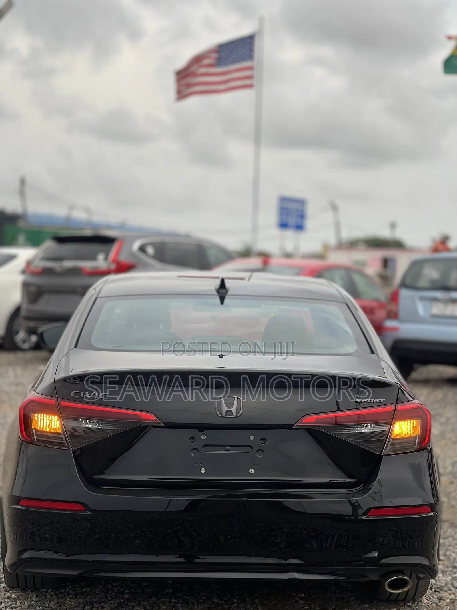Honda Civic Sport CVT 2024 Black
