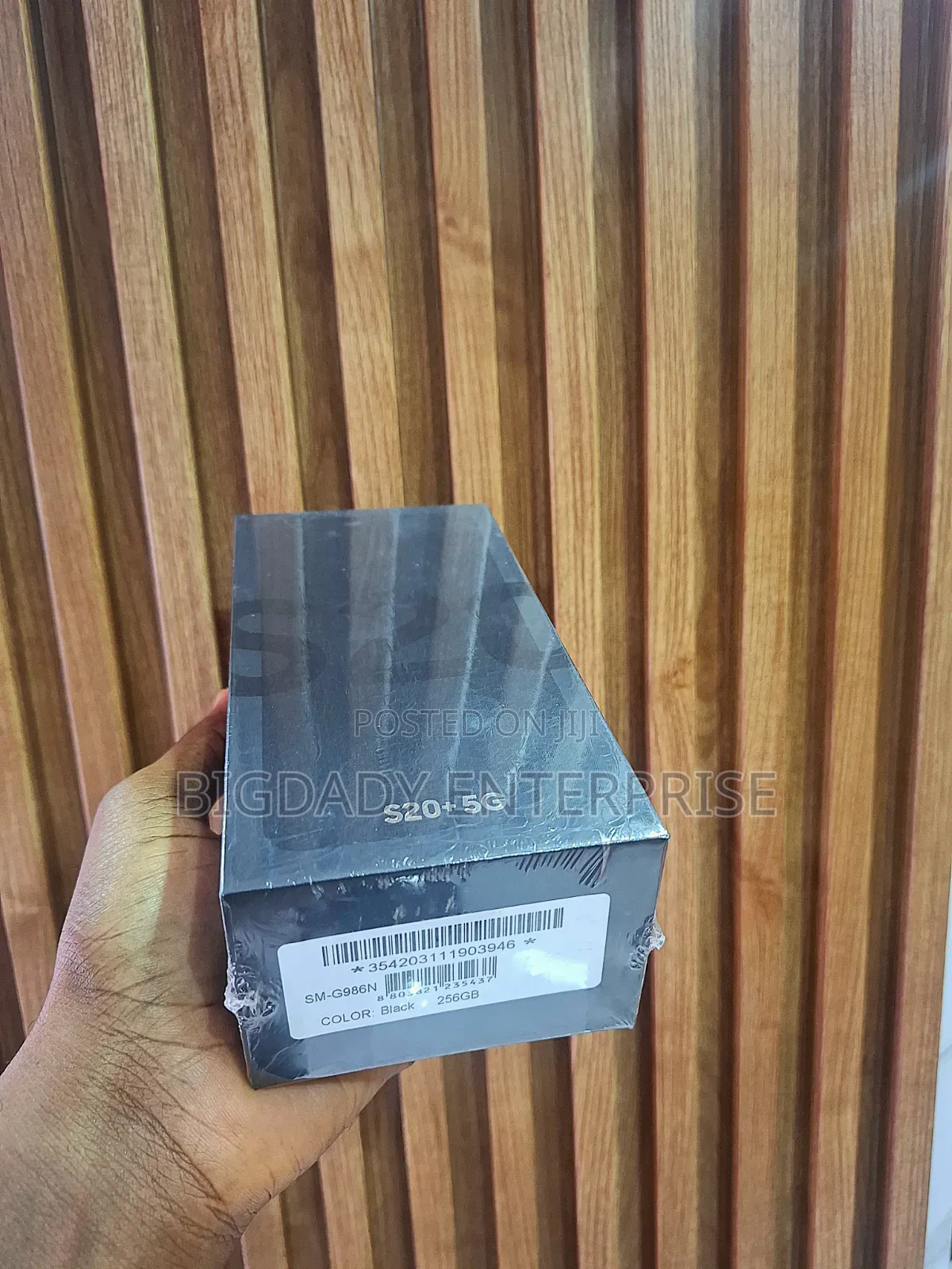 New Samsung Galaxy S20+ 5G 256 GB Black