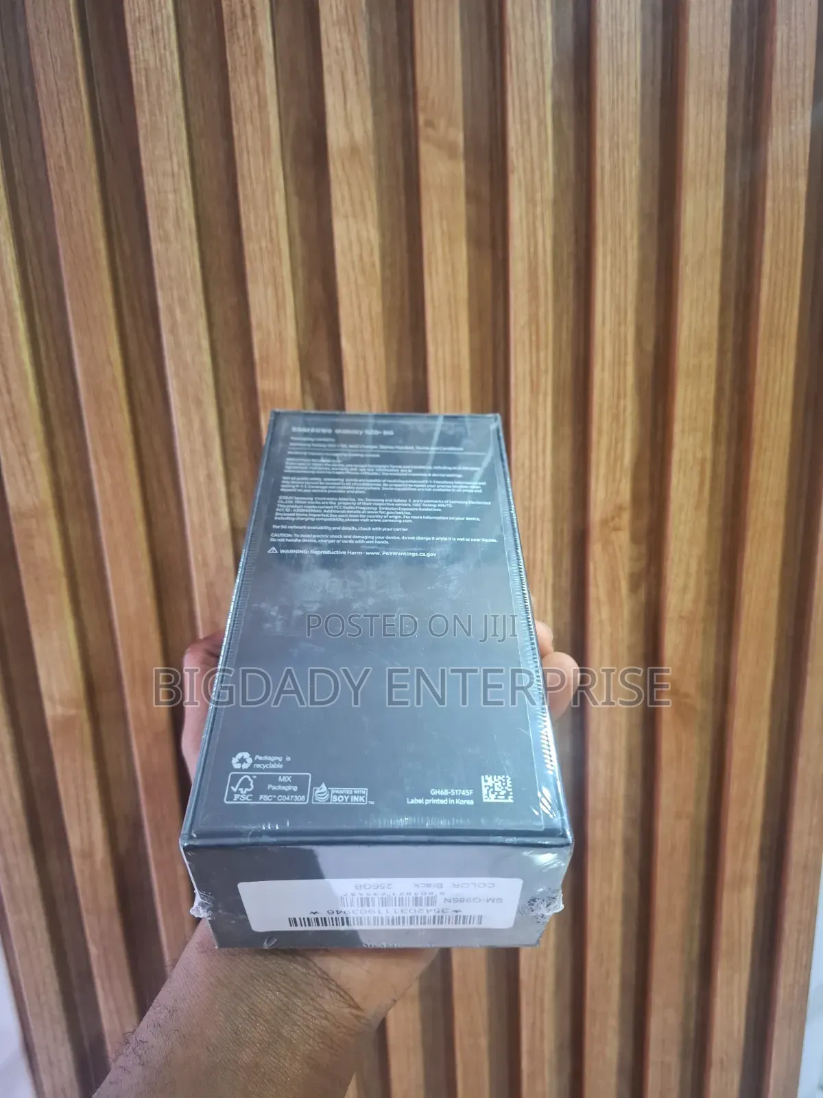 New Samsung Galaxy S20+ 5G 256 GB Black