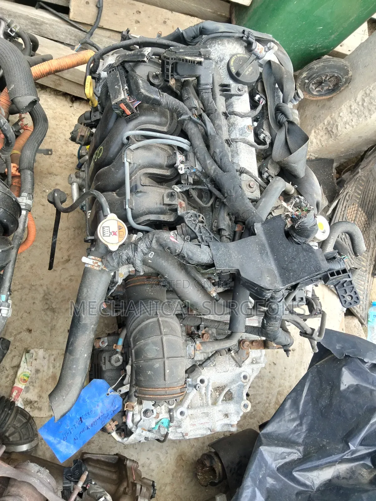 12-2017 Hyundai Accent SE 1.6L Engine (G4FD) With Transmission (A6GF1)