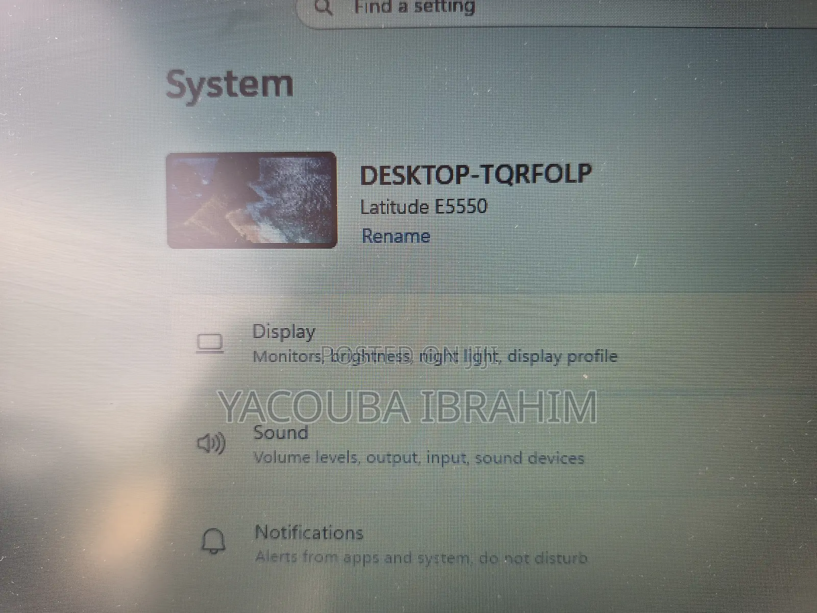 Laptop Dell Latitude E5550 8GB Intel Core i5 SSD 128GB