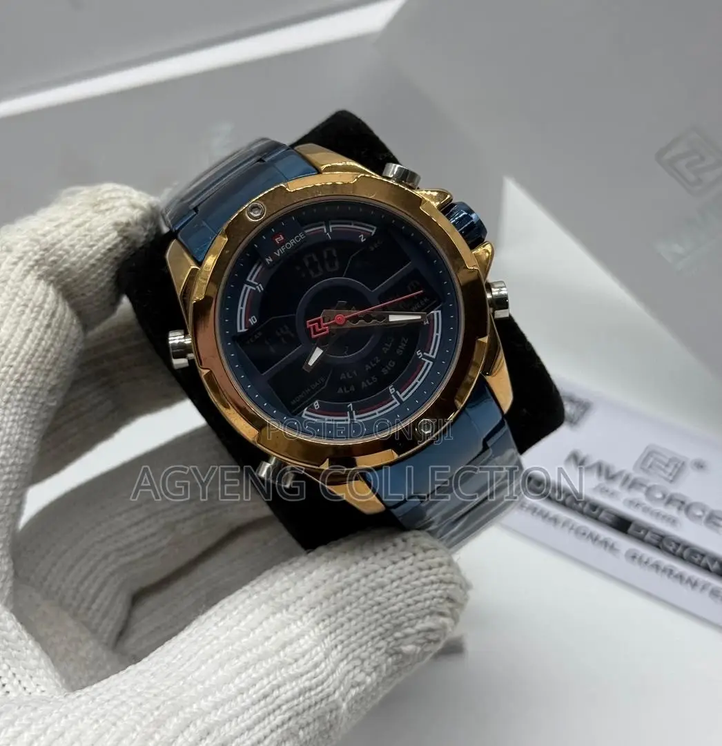 Solid Chain Wristwatch