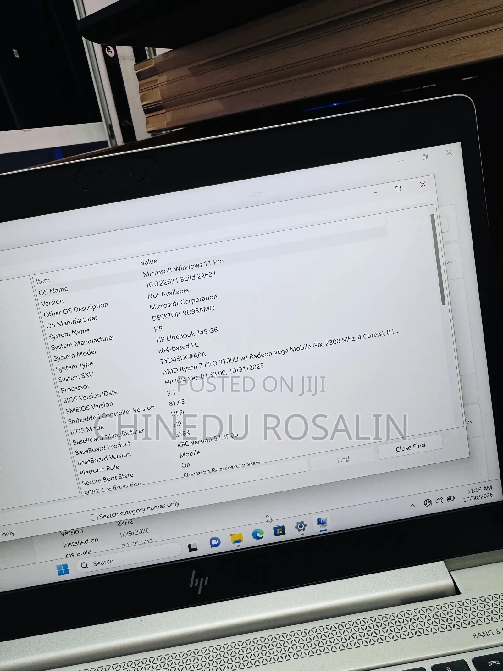Laptop HP EliteBook 745 G6 16GB AMD Ryzen 7 SSD 512GB
