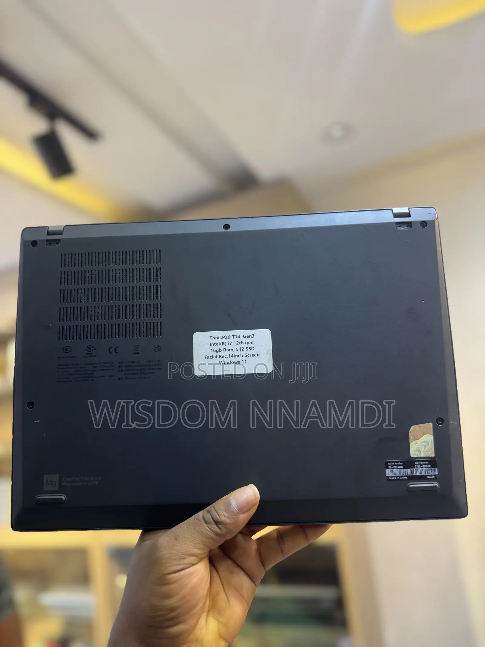 Laptop Lenovo ThinkPad T14 G3 16GB Intel Core i7 SSD 512GB