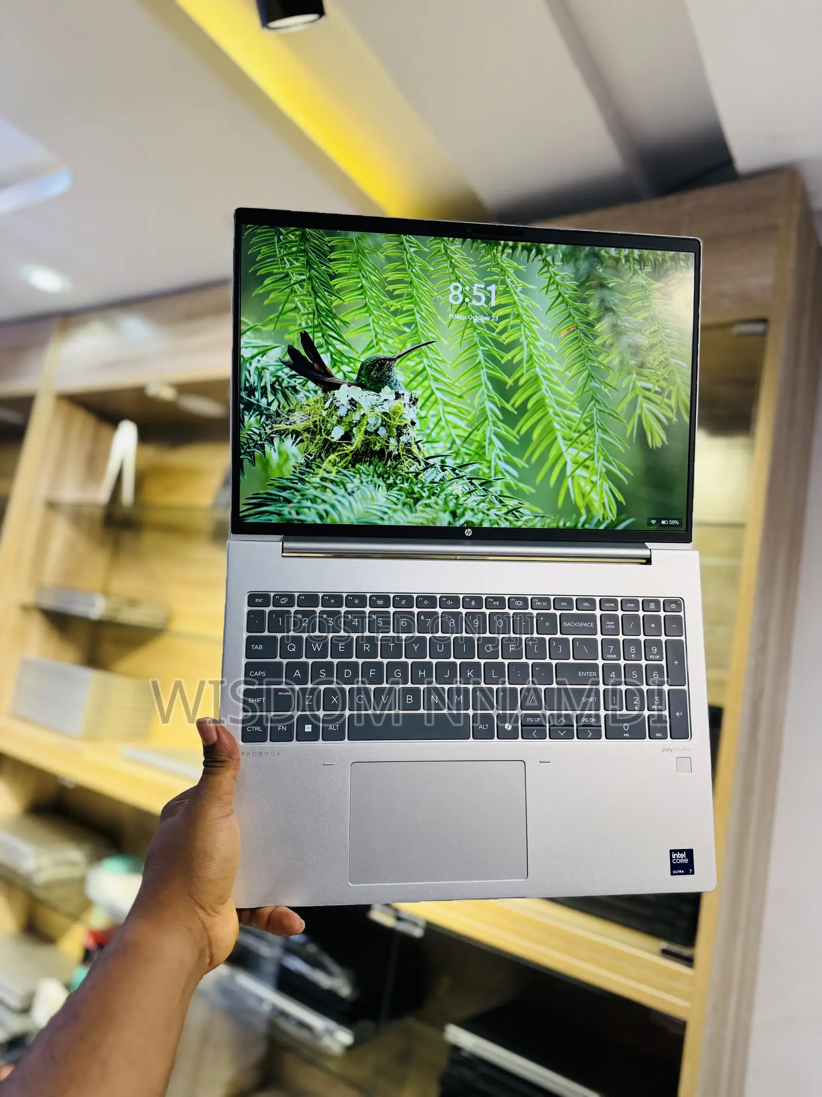 New Laptop HP ProBook 460 G11 16GB Intel Core Ultra 7 SSD 512GB