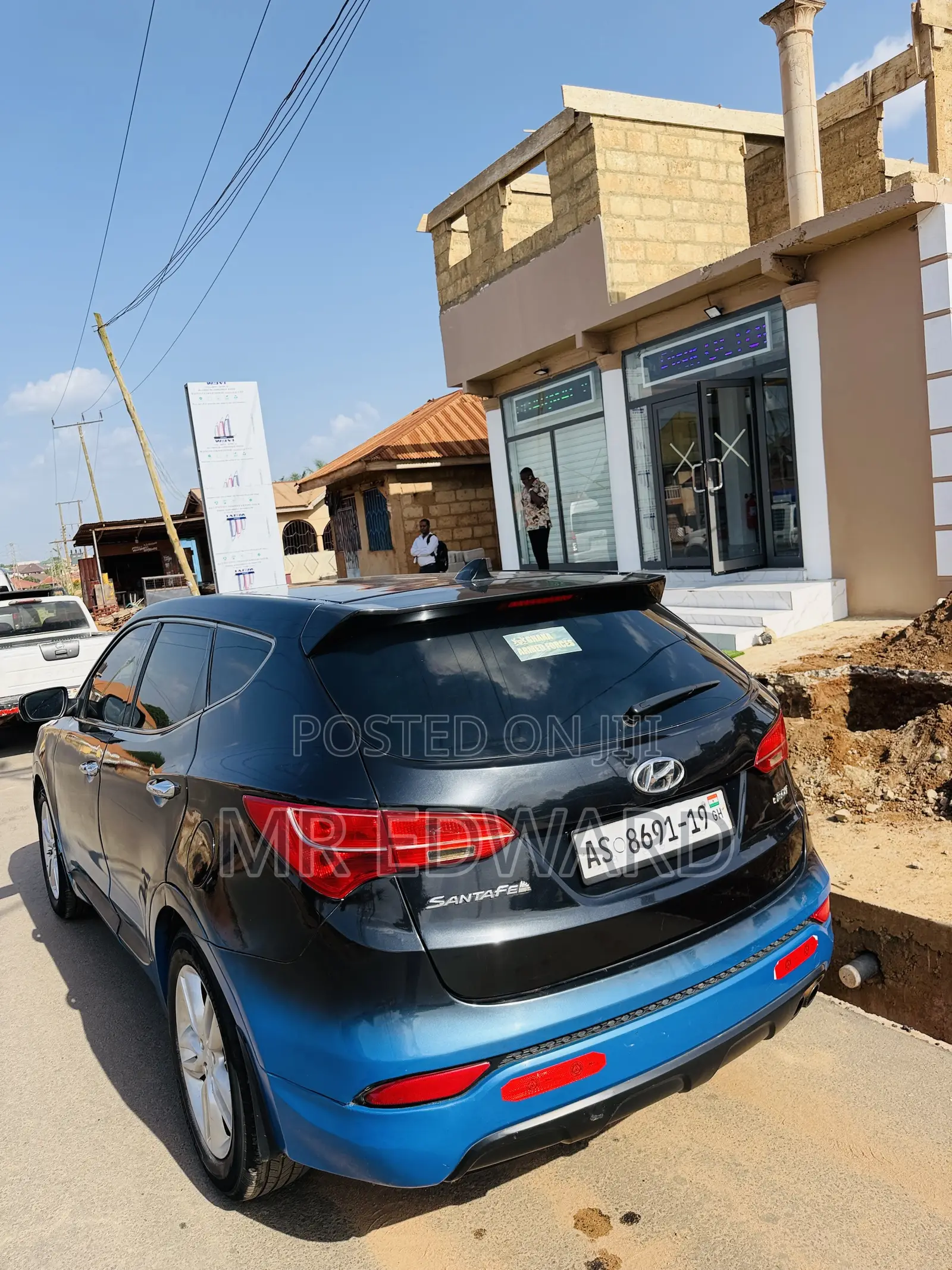 Hyundai Santa Fe Limited AWD 2016 Blue