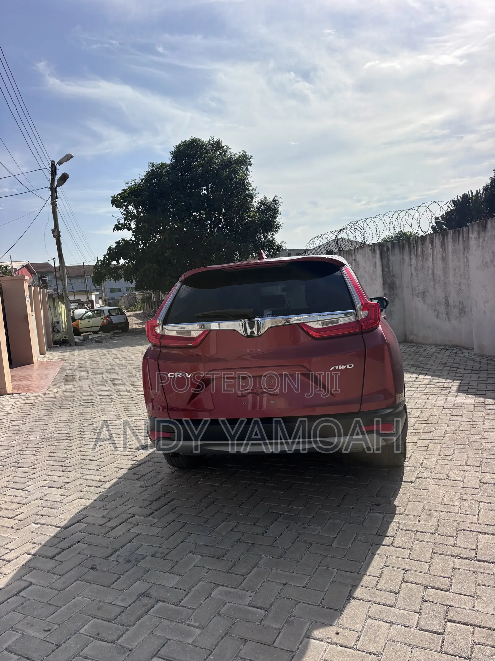 Honda CR-V 2018 Orange