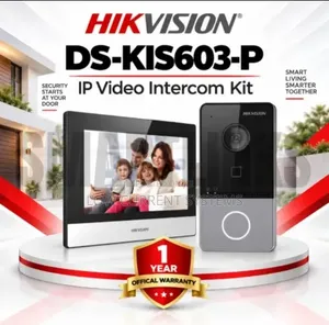 Hikvision Video Ip Intercom Wifi Wireless Doorbell Ds-Kis603-P