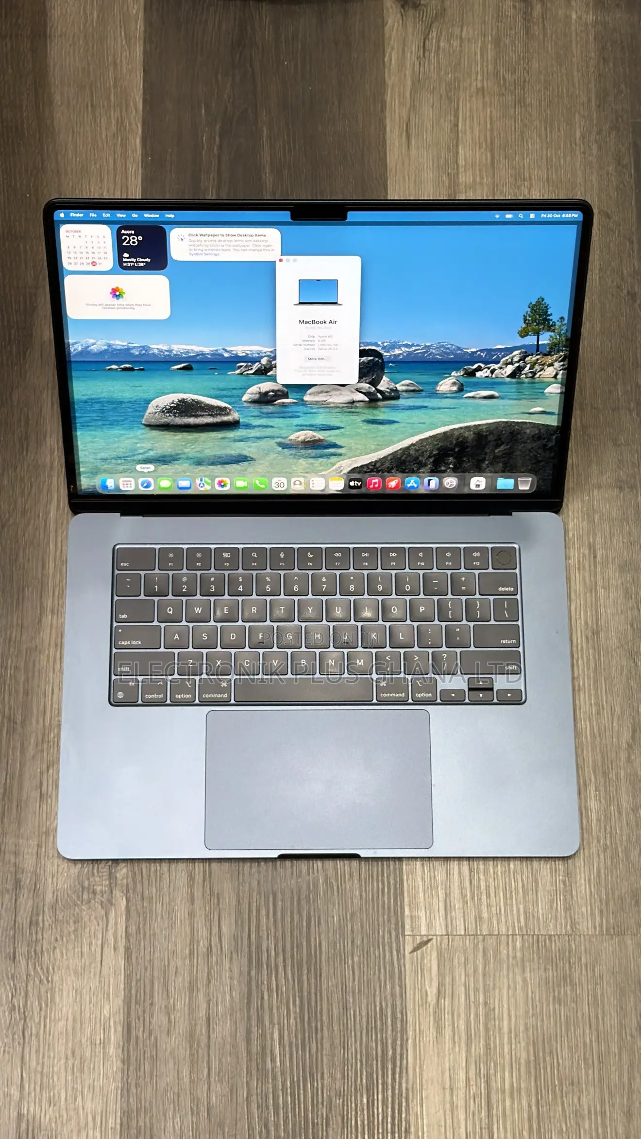 Laptop Apple MacBook Air 2024 M3 8GB Apple M3 SSD 256GB