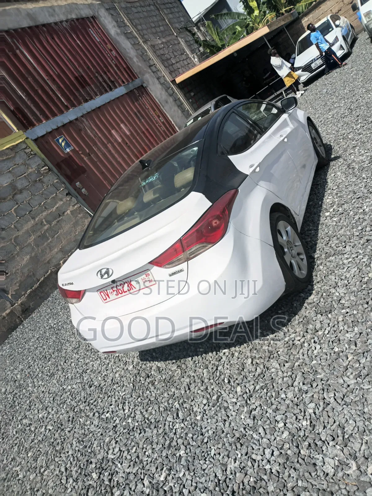 Hyundai Elantra GLS Sedan FWD (1.8L 4cyl 6A) 2013 White