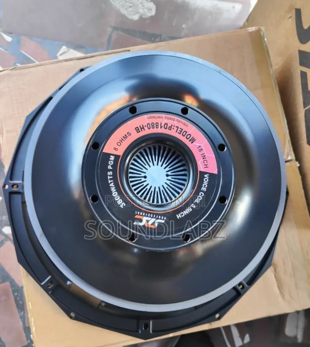 JAC 18inches 3800Watt 18inches Pair of Naked Speakers