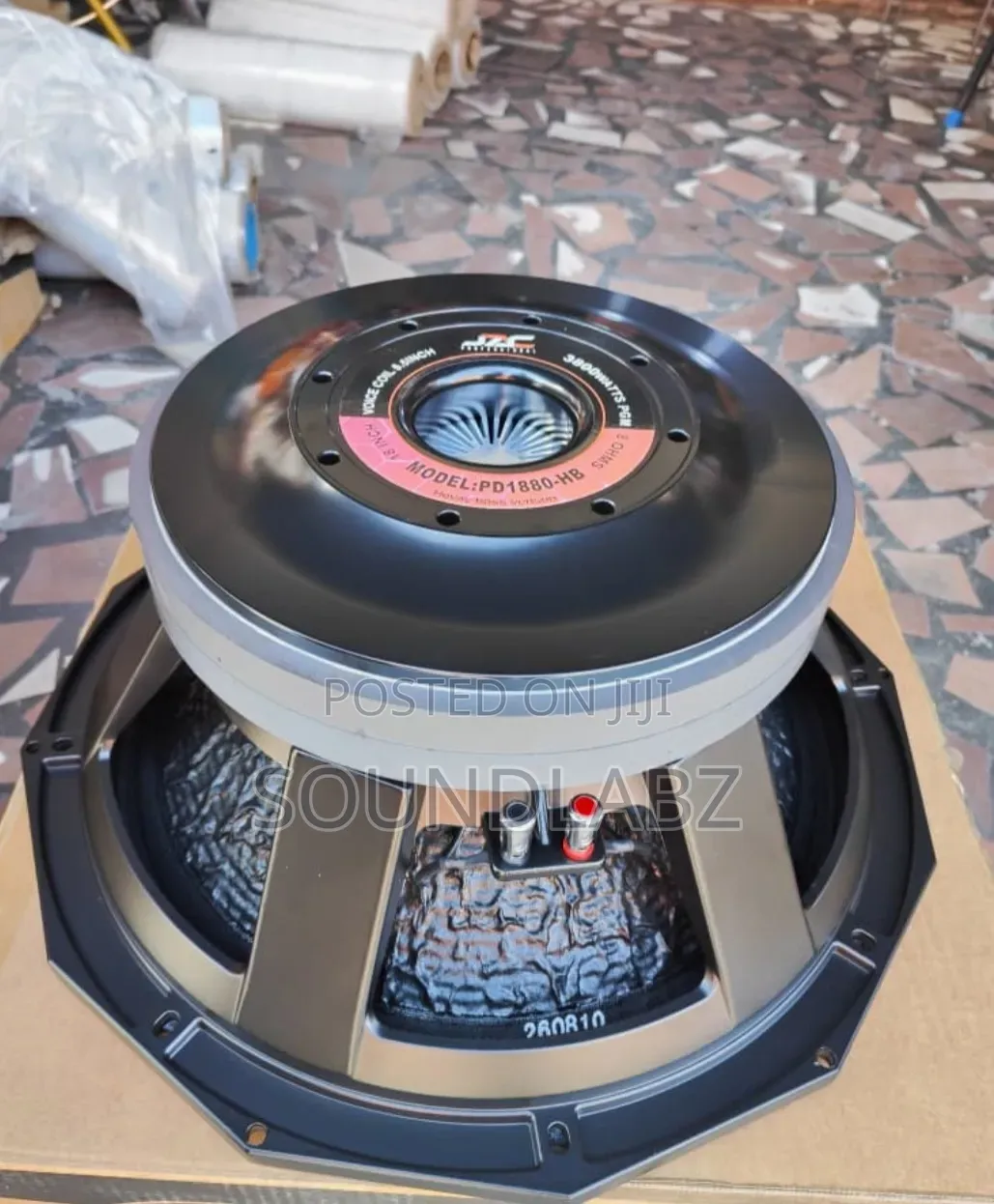 JAC 18inches 3800Watt 18inches Pair of Naked Speakers